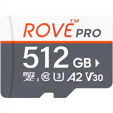 ROVE™ PRO
512 GB
microSDXC I
10
U3
A2
V30
