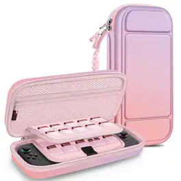 Fintie - Shockproof Carrying Case for Nintendo Switch 2 (2025) Portable Hard Shell Protective Cover, Travel Storage Bag - Fantasy Ombre