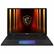 Angle. MSI - 18" Gaming Laptop 3840 x 2400 () - Intel Core Ultra 9 285HX with 96GB Memory - GeForce RTX 5090 - 6 TB SSD - Core Black, Black.