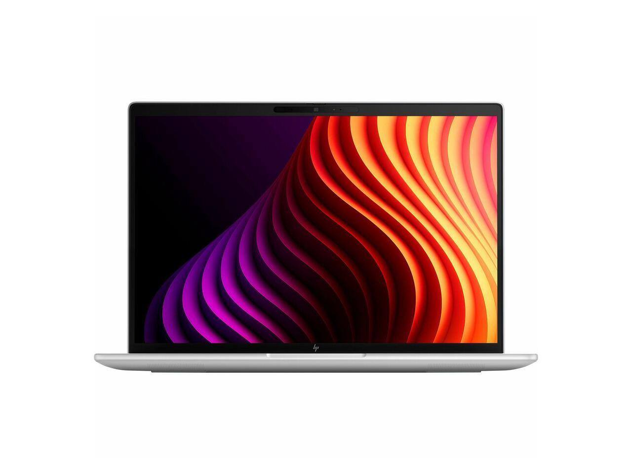 Alt View 1. HP - HP EliteBook 8 G2i 14" Copilot+ PC Notebook - WUXGA - Intel Core Ultra 7 Series 3 355 - 32 GB - 512 GB SSD - English - Glacier Silver Aluminum.