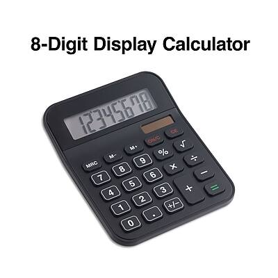 8-Digit Display Calculator

12345678

CE ON/C M+ M- % MRC 9 8 x 6 - 7 5 = 4 3 + 2 1 +/- 0