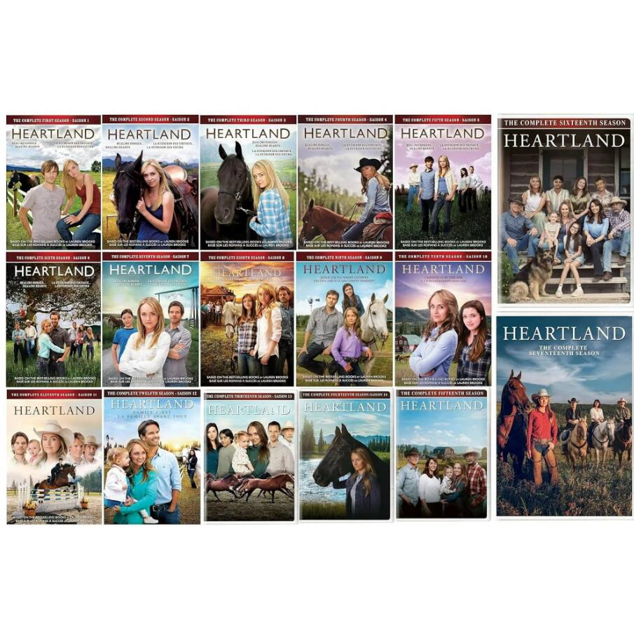 Angle. Heartland: The Complete Series Season 1-17 (DVD).