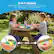 3-in-1 Design
Remove the table top to switch between a picnic set, a sand table, or a water table!