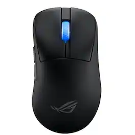 ASUS - ROG Keris II Ace Wireless Gaming Mouse, 54g Lightweight, AimPoint Pro 42K Optical Sensor - Wireless - Black