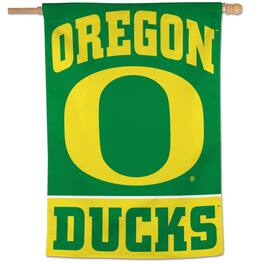 WinCraft - Oregon Ducks 28" x 40" Primary Logo Single-Sided Vertical Banner - Multicolor