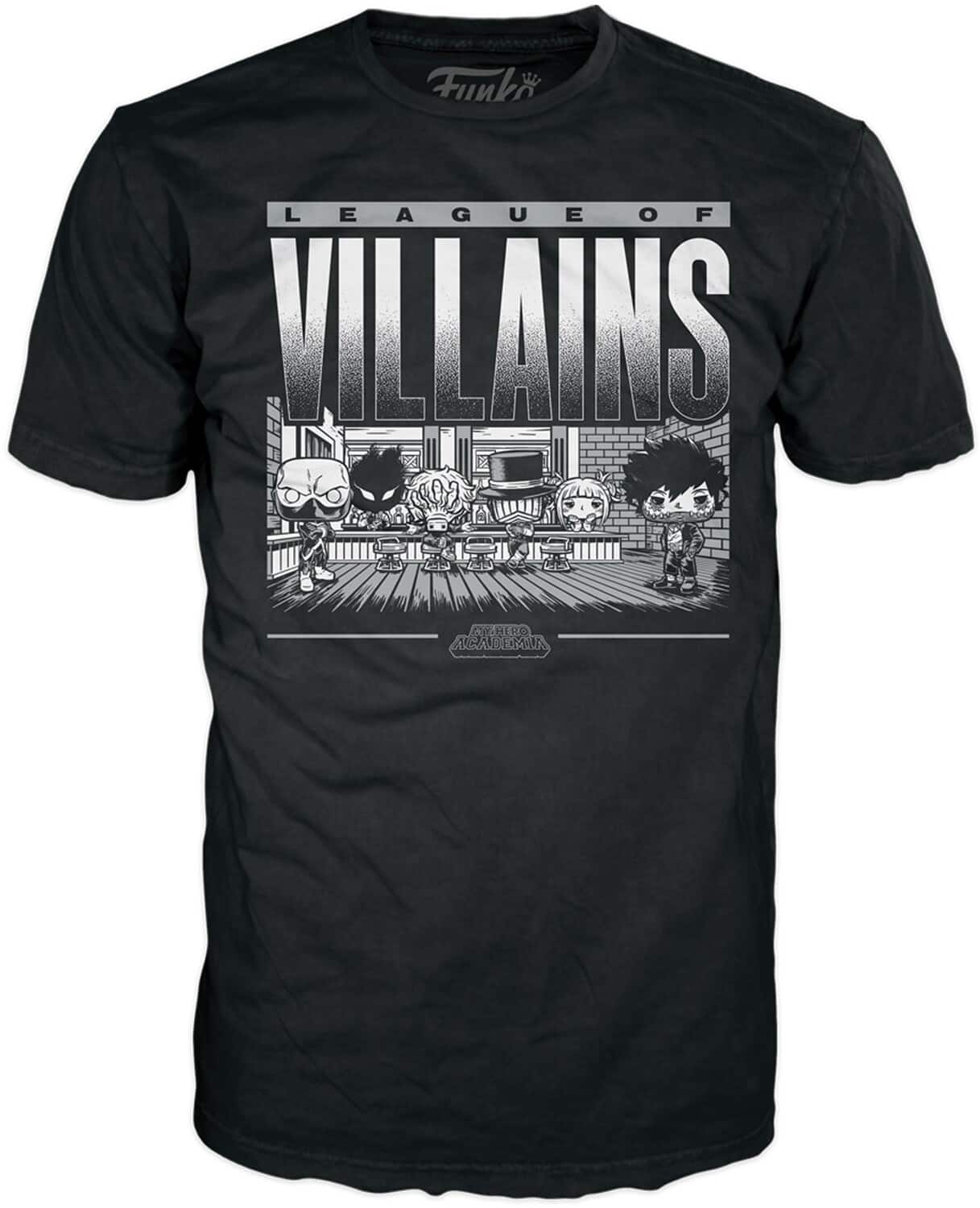FUNKO BOXED TEE: My Hero Academia - Villains Group -S (FS) - APPAREL - Multicolor