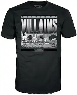 Funko - BOXED TEE: My Hero Academia - Villains Group -M (FS) - APPAREL - Multicolor