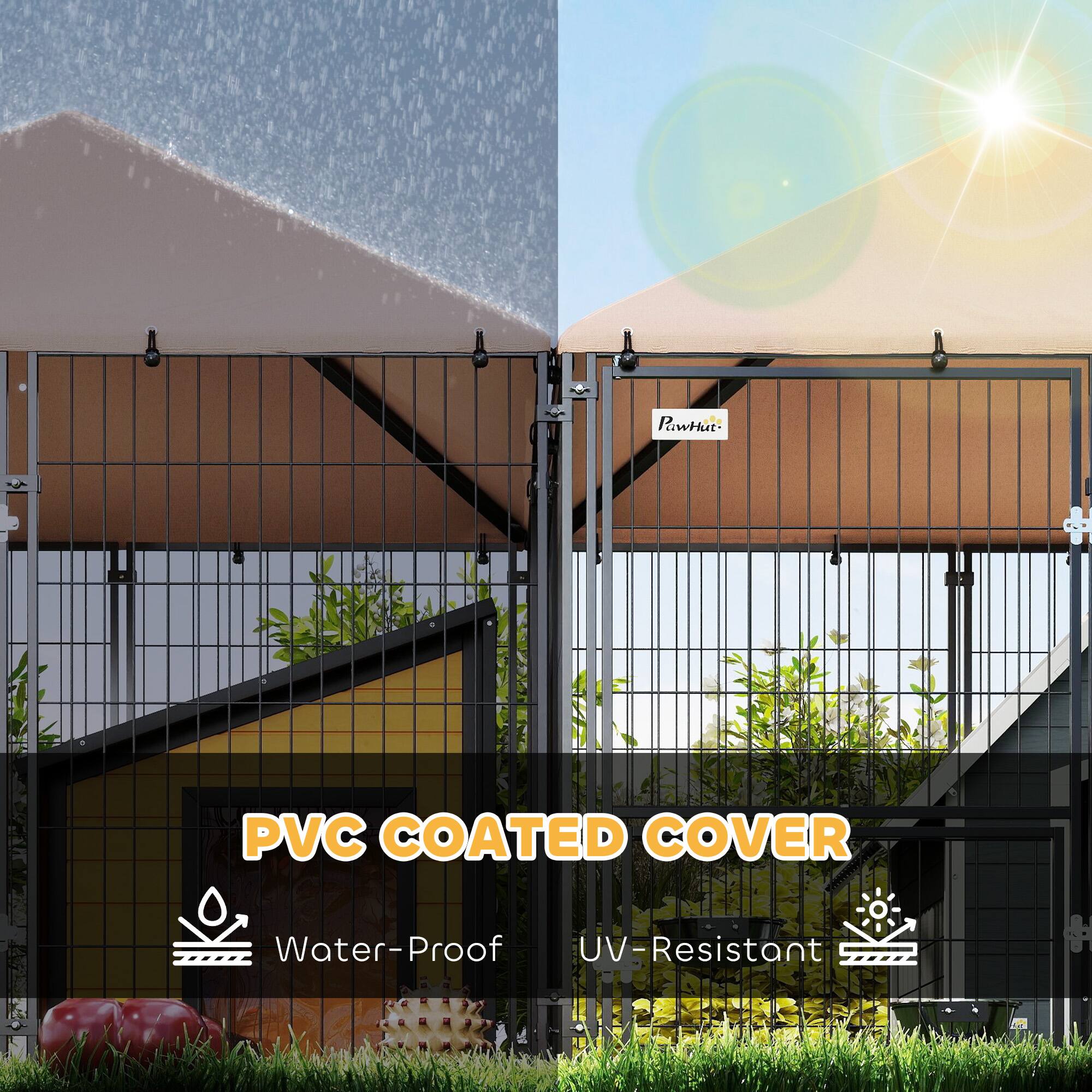 PVC Coated Cover  
Water-Proof  
UV-Resistant