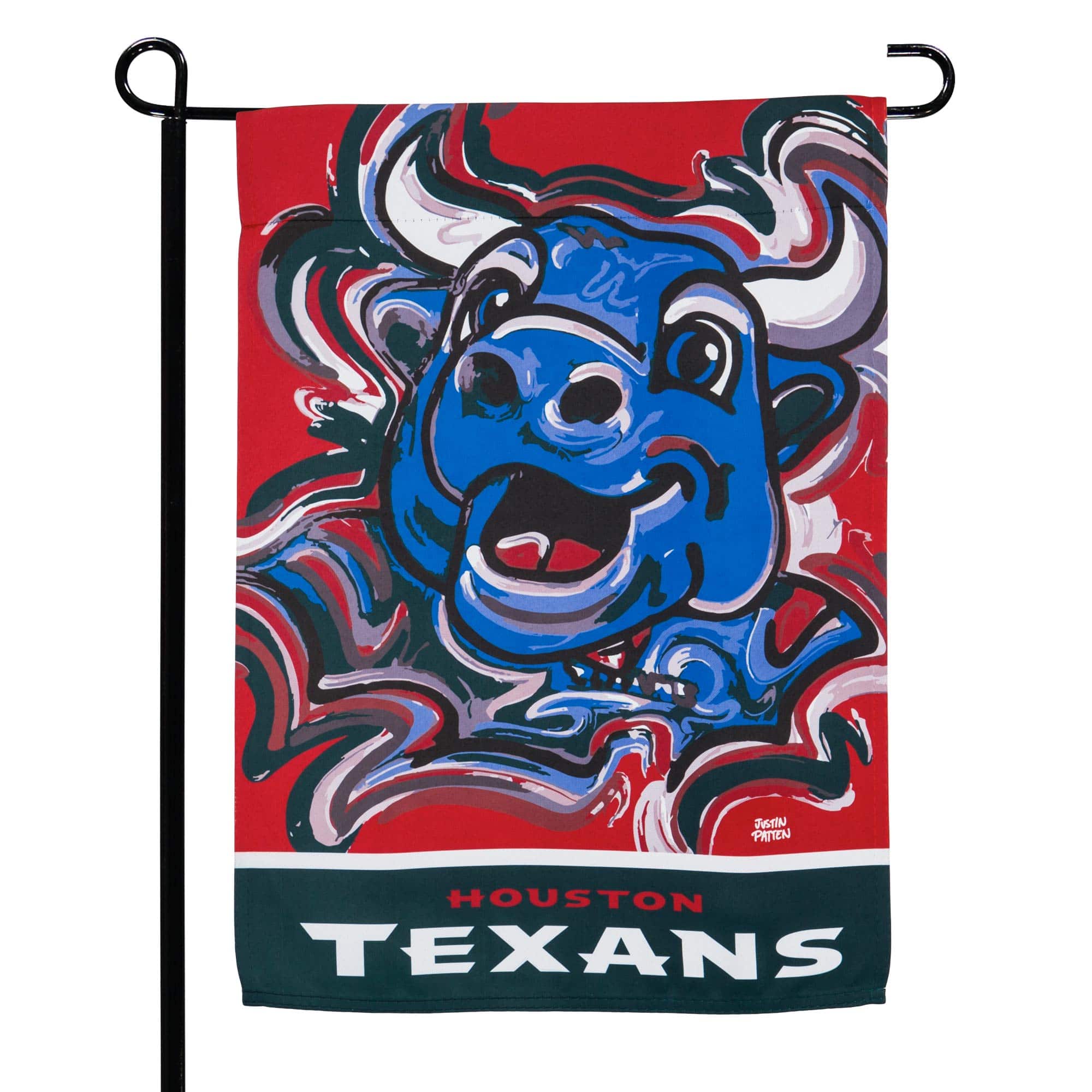 Evergreen Enterprises - Double-Sided Justin Patten Garden Flag - Multicolor