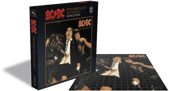 AC/DC
IF YOU WANT BLOOD YOU'VE GOT IT
500 PIECE PUZZLE
AC/DC
IF YOU WANT BLOOD YOU'VE GOT IT