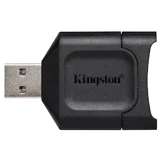 Front. Kingston - Kingston Mobilelite Plus USB 3.2 SD Card Reader.
