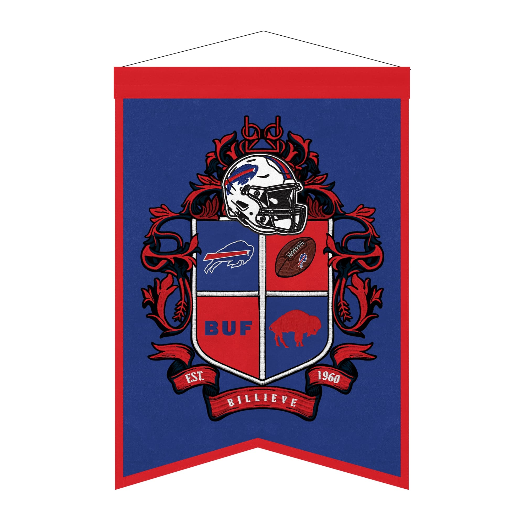 "Sporticulture - Buffalo Bills 15"" x 22"" Crest Banner - Multicolor" price history on PriceWatchPro