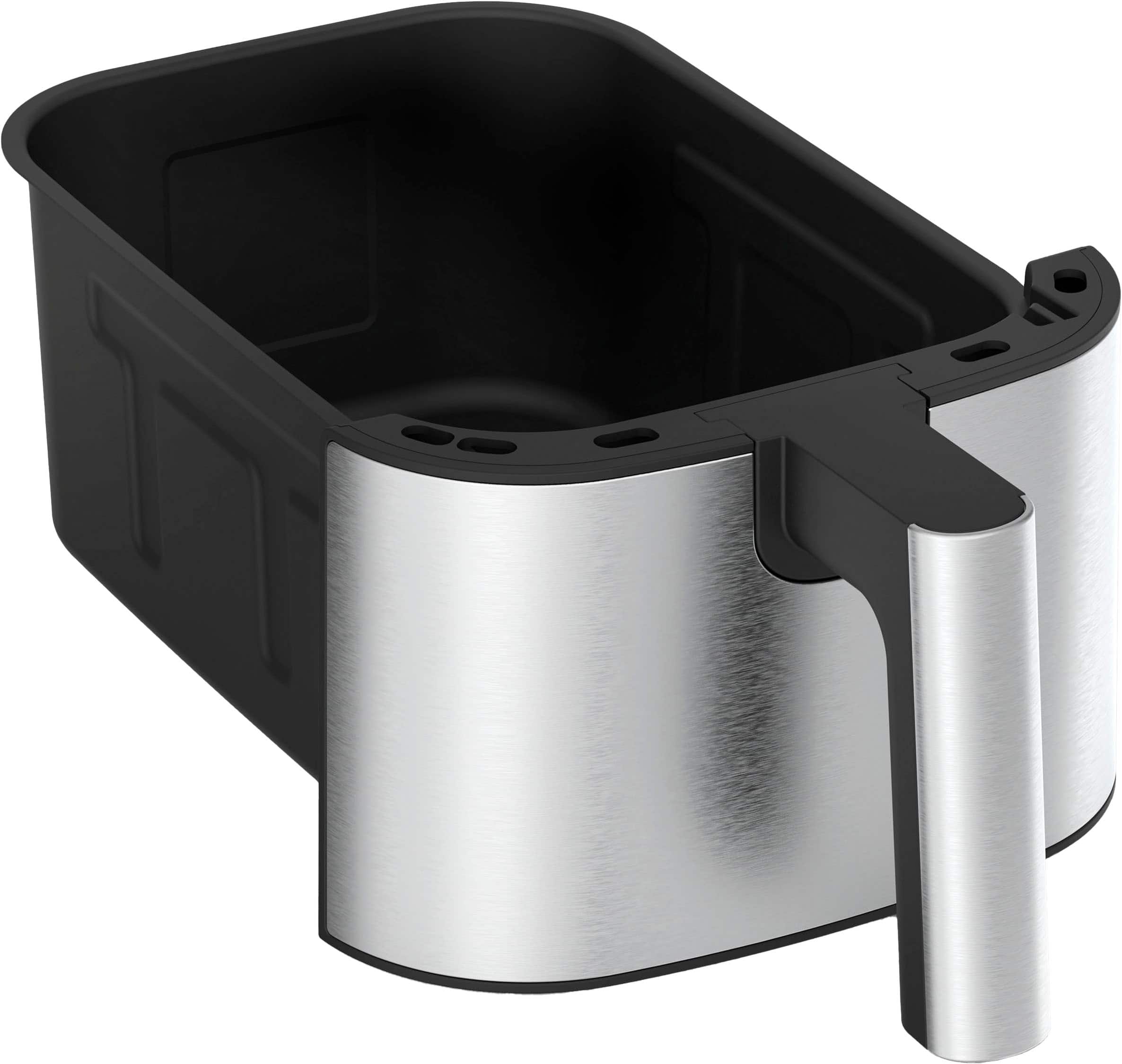 Alt View 13. bella PRO - 4-qt. Touchscreen Slim Air Fryer - Stainless Steel.