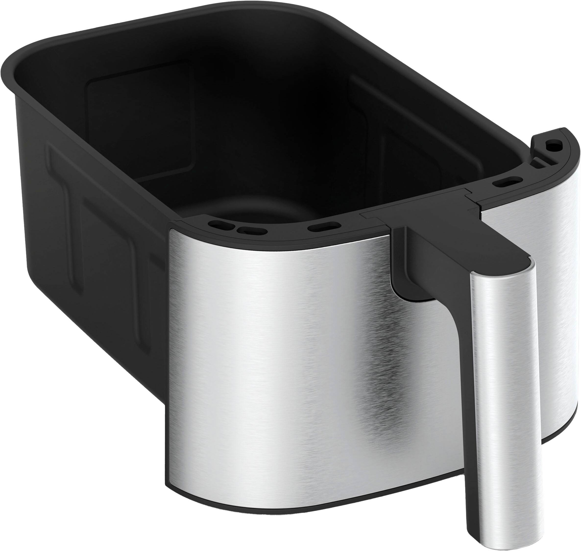 Alt View 13. bella PRO - 4-qt. Touchscreen Slim Air Fryer - Stainless Steel.