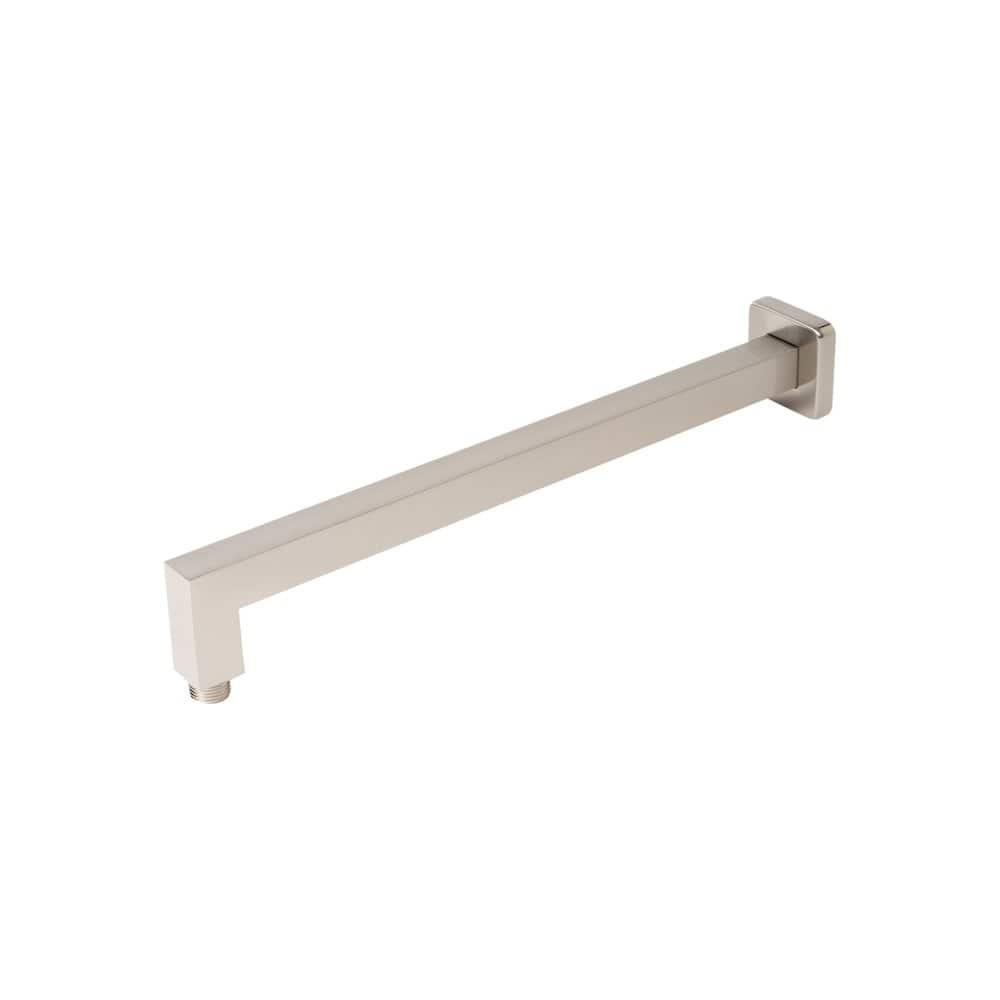 Alfi - Brushed Nickel 16" Square Wall Shower Arm - Silver