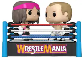 Funko - POP! MOMENT: WWE - Bret Hart vs Shawn Michaels - COLLECTIBLES - Multicolor