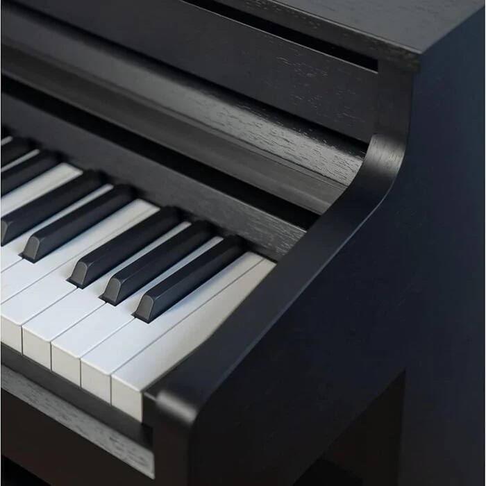 Alt View 5. Kawai Pianos - Kawai CA401 88-Key Digital Concert Piano with Grand Feel Compact Wooden Key Action | Built-in Bluetooth MIDI Technology - Satin White.