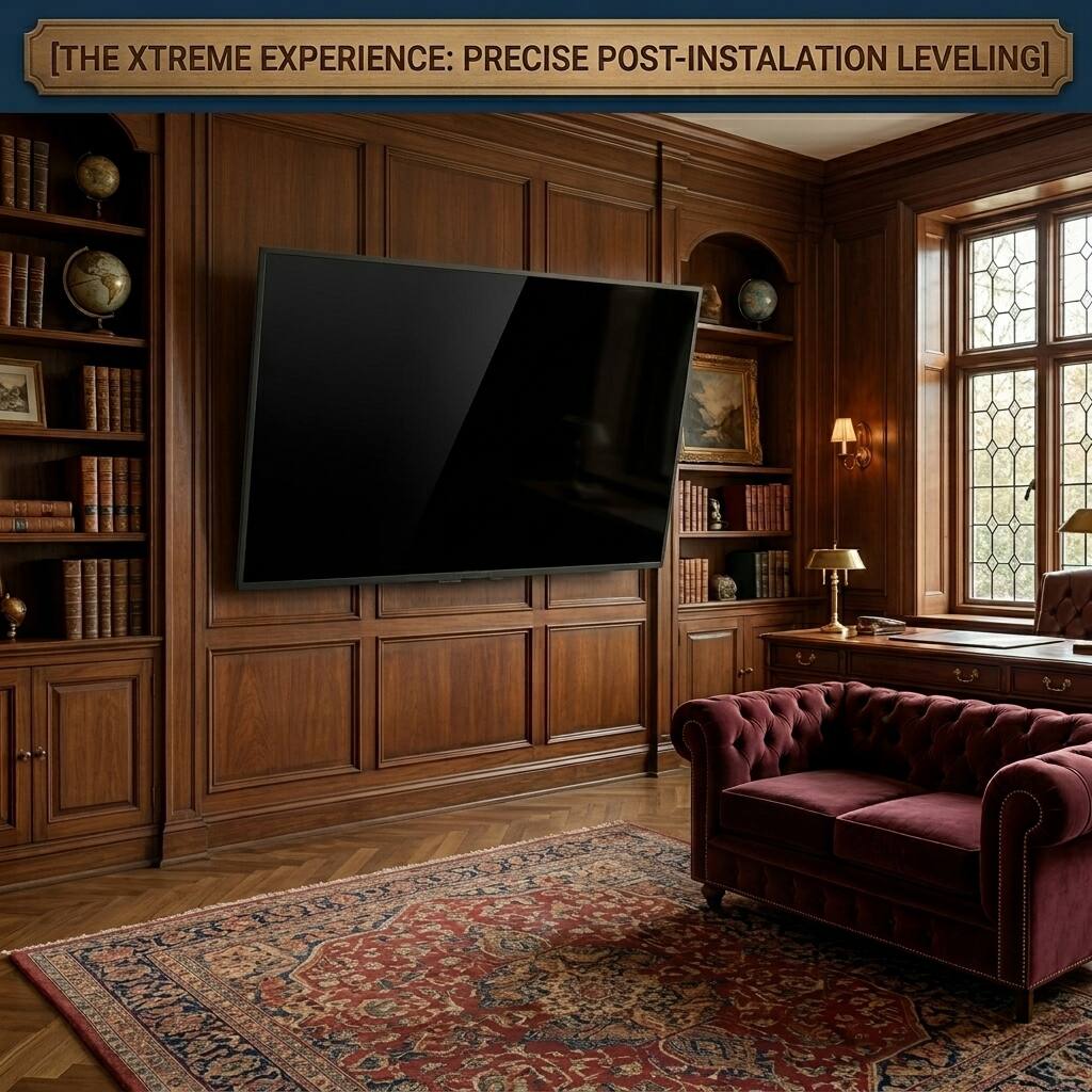 [THE XTREME EXPERIENCE: PRECISE POST-INSTALLATION LEVELING]