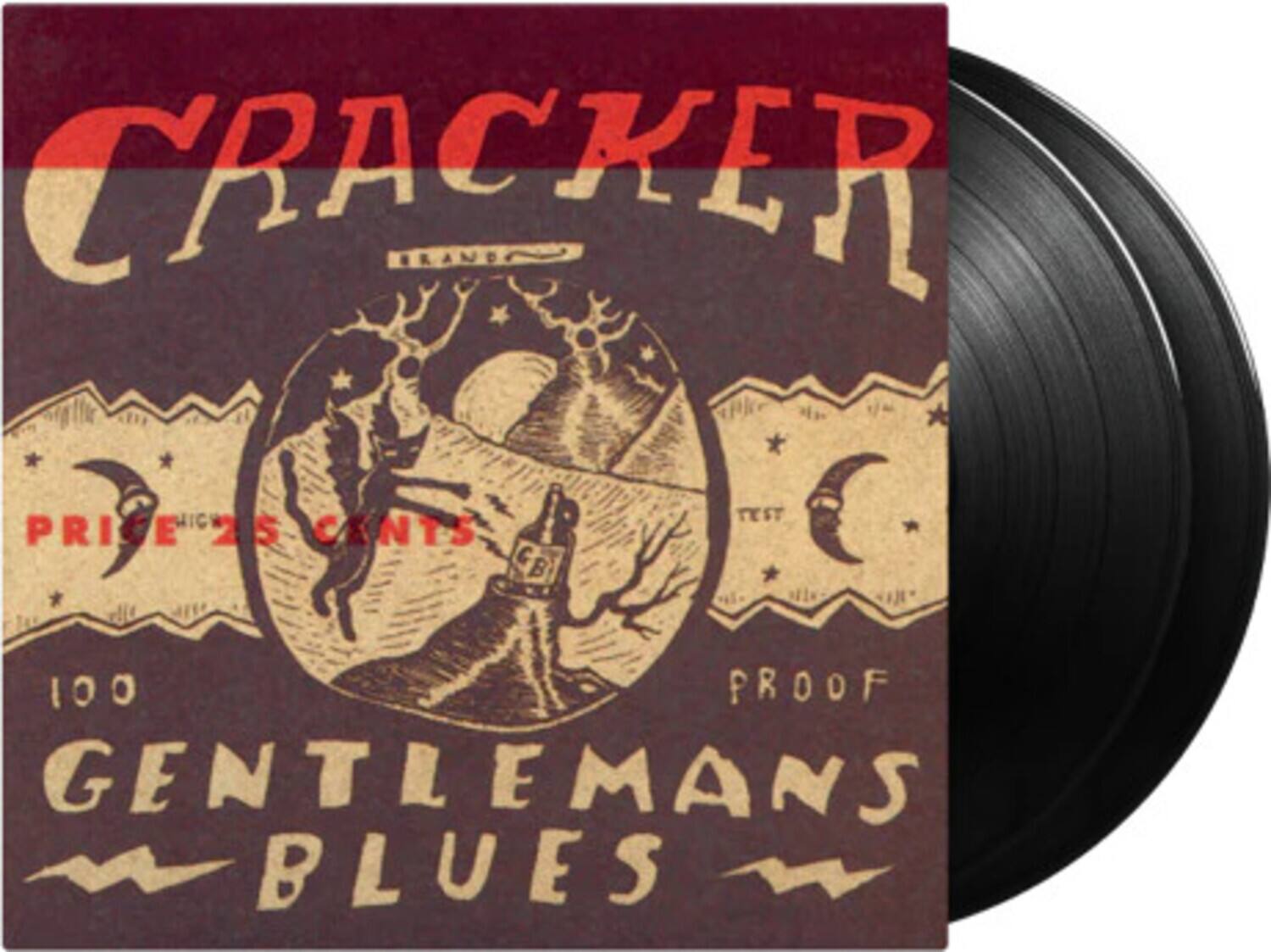 CRACKER  
BRAND  
PRICE 25 CENTS  
100 PROOF  
GENTLEMAN'S BLUES