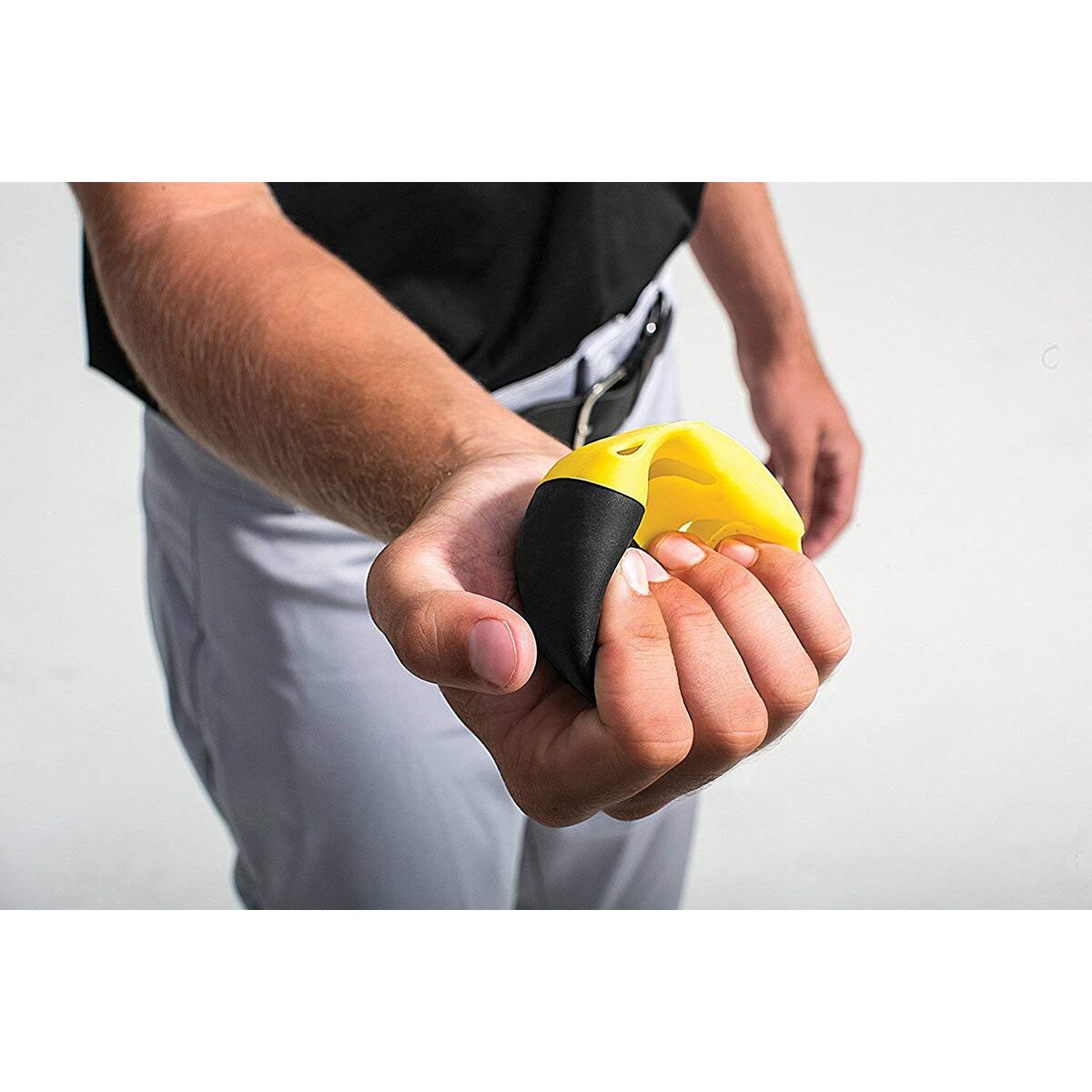 Alt View 3. SKLZ - SKLZ Impact Practice Baseballs 12-Pack - Black/Yellow - Black/Yellow.