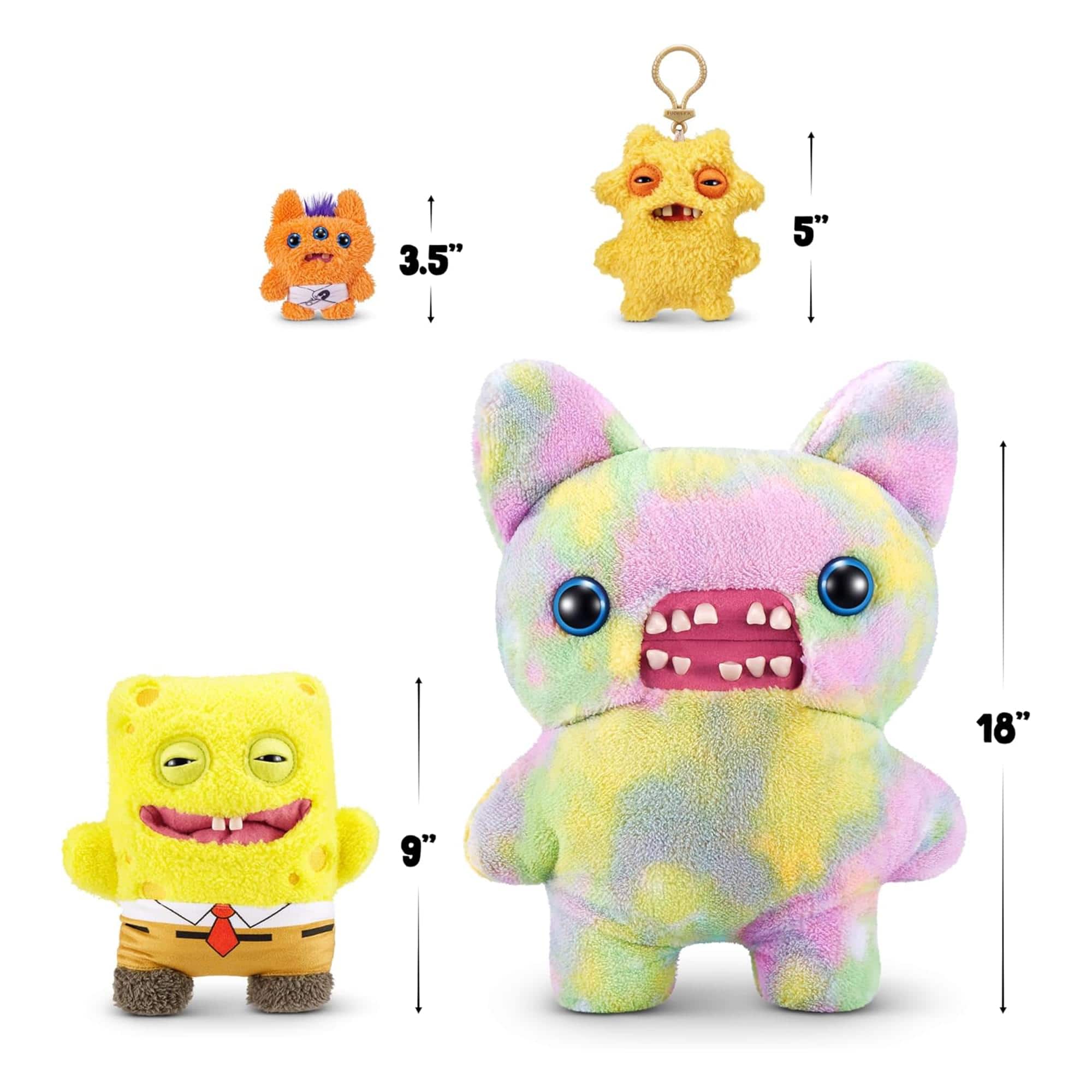 ZURU SpongeBob SquarePants x Fuggler 9 Inch Collector Plush
