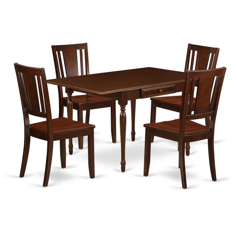 East West Furniture - Dining Room Set Mahogany - Brown price history on PriceWatchPro