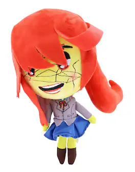 Toynk - Doki Doki Literature Club Exclusive 6 Inch Monkia Plush - Red
