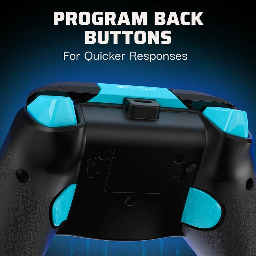 Dazzling Pops gaming rematch glow enhanced wired controller licensed ...