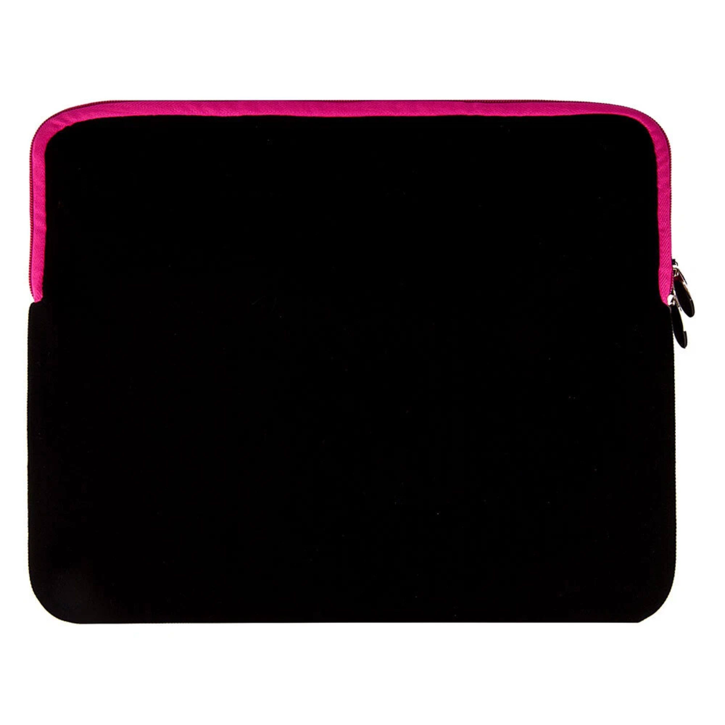 Angle. Kitcheniva - Laptop Neoprene Sleeve Case Carry Bag For 15" Laptop Black/Pink - Black/Pink.