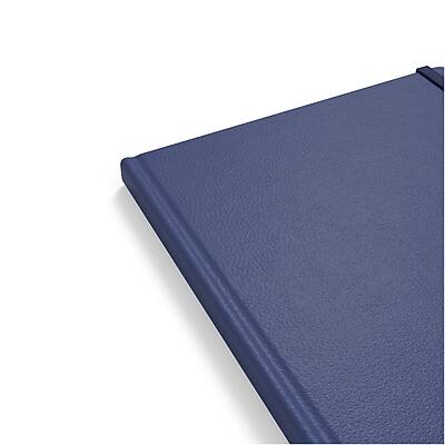 Alt View 1. TRU RED - Large Hard Cover Ruled Journal - Blue.