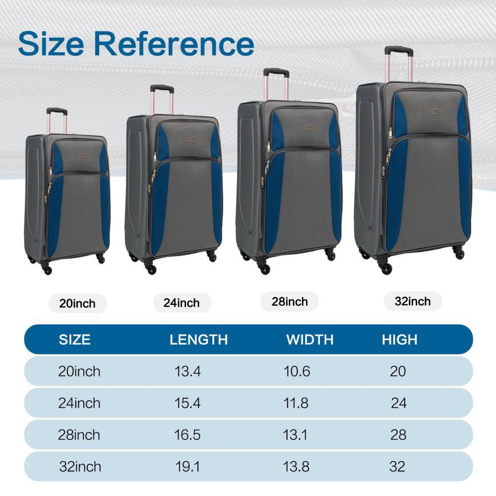 Size Reference

20inch 24inch 28inch 32inch

SIZE LENGTH WIDTH HIGH
20inch 13.4 10.6 20
24inch 15.4 11.8 24
28inch 16.5 13.1 28
32inch 19.1 13.8 32