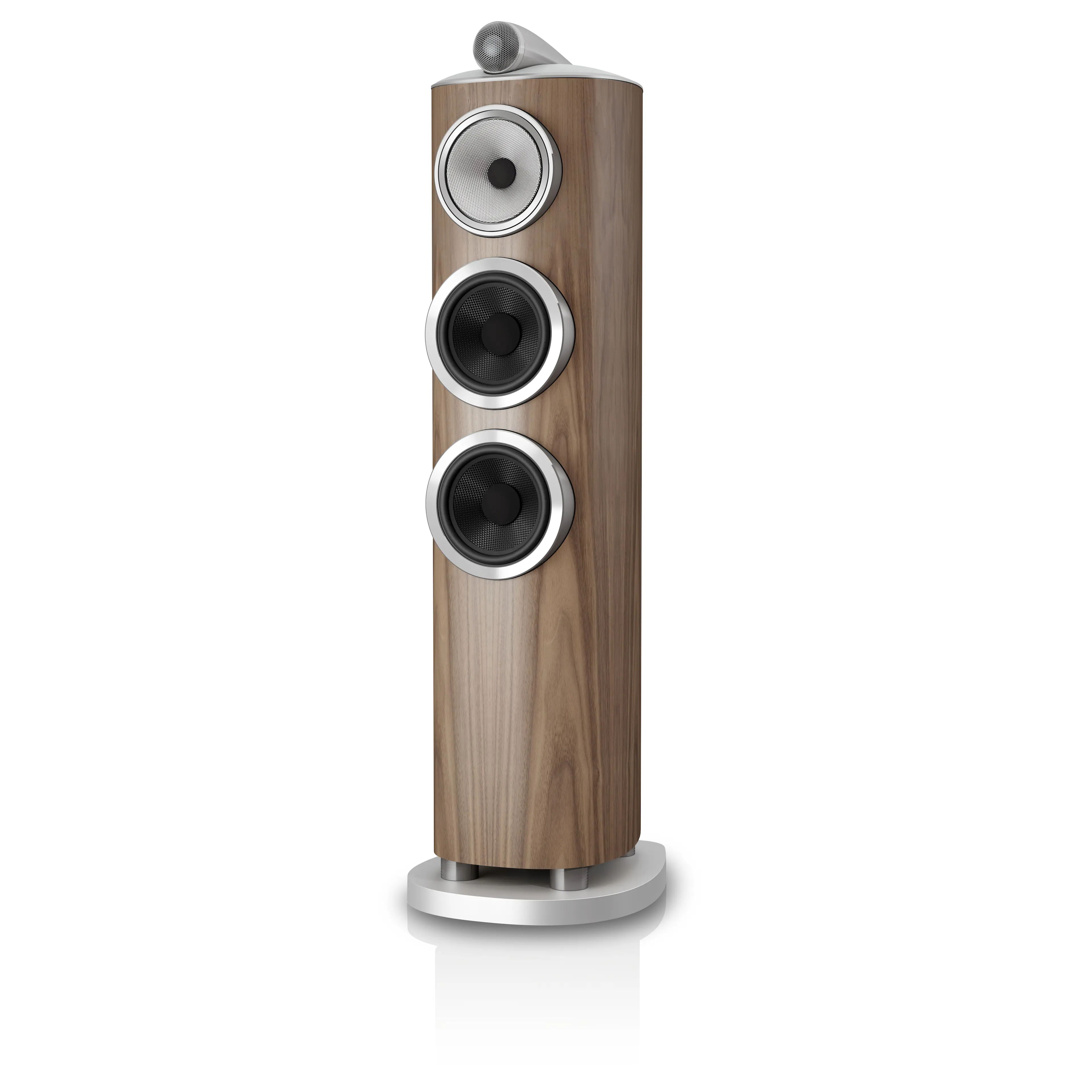 Front. Bowers & Wilkins - Bowers & Wilkins 804 D5 Floorstanding (each) - Light Walnut.