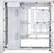 Alt View 2. CORSAIR - 5000D RS Mid-Tower Modular PC Case - White.