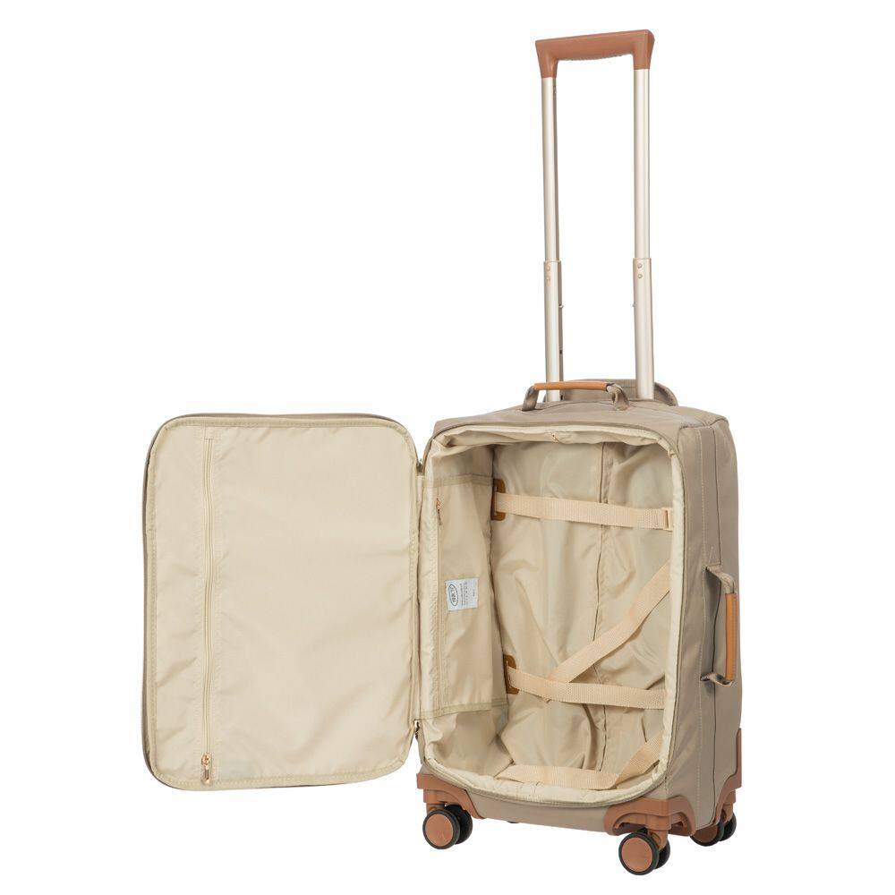 Angle. Bric's - Bric's X-Bag 21" 4-Wheel Carry-On Luggage Tundra - Tundra.