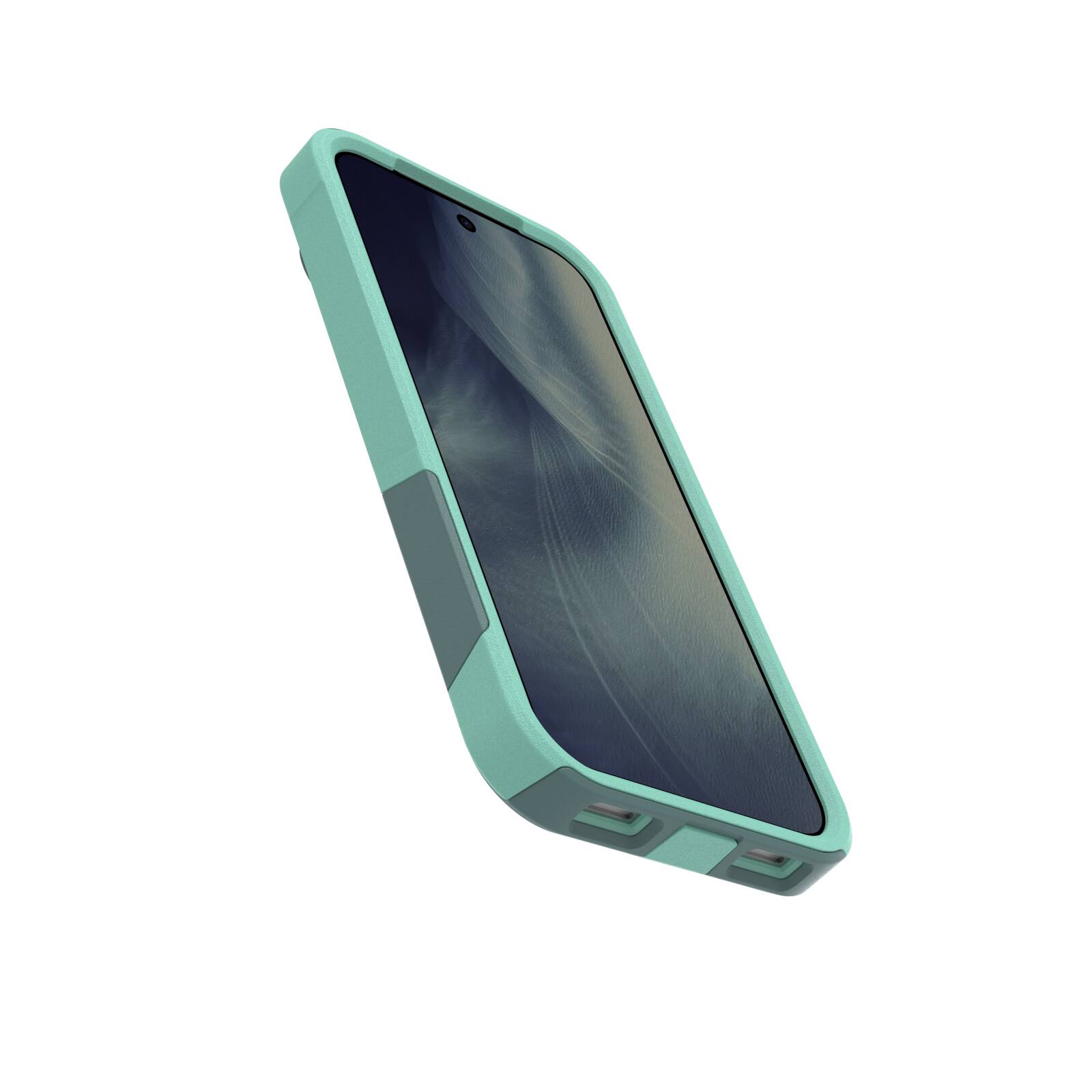 Left. OtterBox - OtterBox Google Pixel 11 & Pixel 11 Pro (Only) Commuter Series Case with Magnets - Thin & Protective - Impact Absorbing - Sea Greens.
