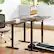 Alt View 1. Costway - Costway 48" x 24" Sit to Stand Desk with 3 Memory Settings & Anti-Collision Protection - Brown.
