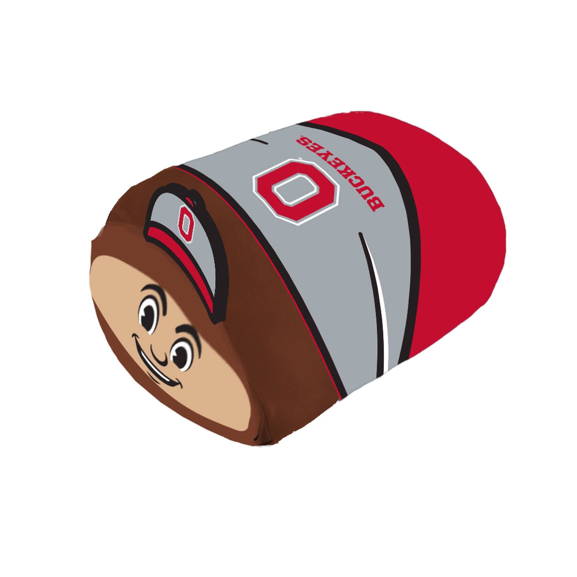 Front. Pegasus - Ohio State Buckeyes Stackable Plushie Mascot Pillow - Multicolor.