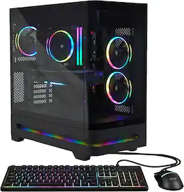 Acer - Nitro 65 Gaming Desktop - AMD Ryzen 7 8700F 2024 - AMD Radeon RX 9060 XT - 16GB DDR5 Memory – 1TB Storage - Black