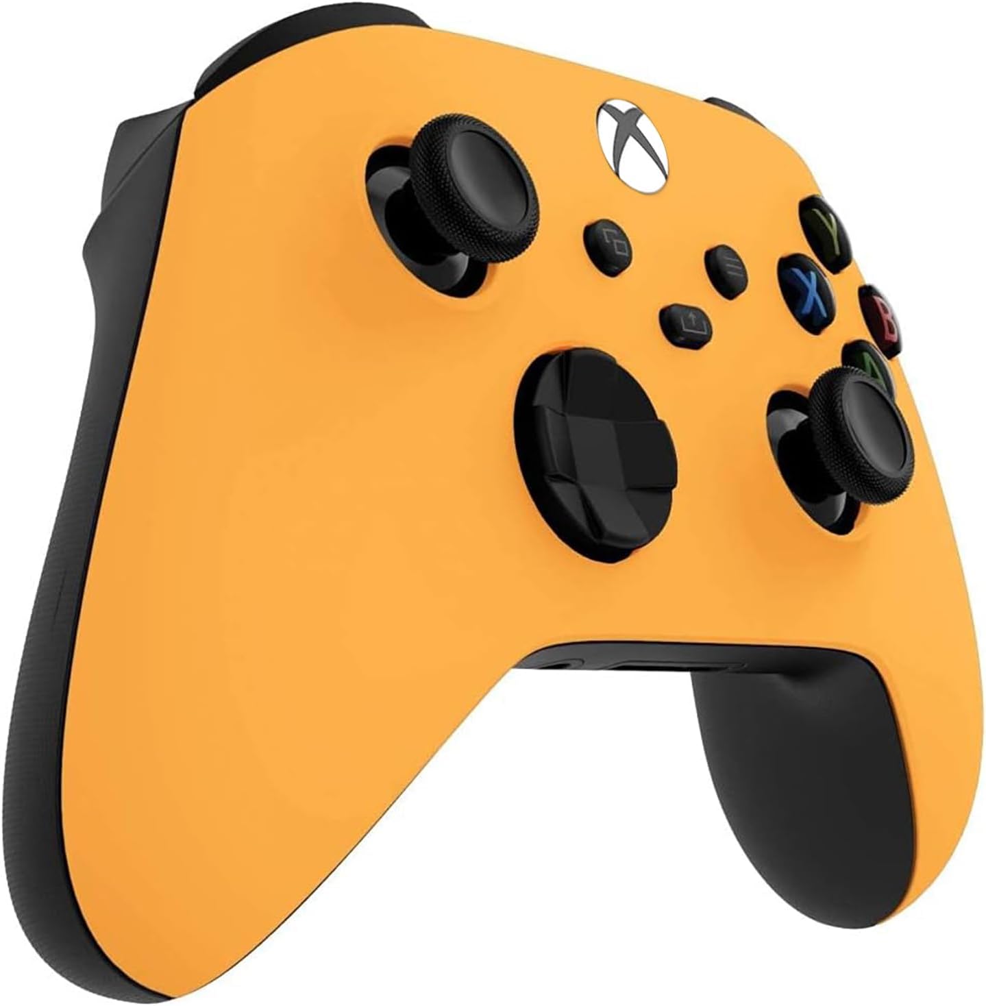 Left. Custom Controllerzz - Custom Wireless Controller for Xbox Series X|S, Xbox One, & PC - Yellow.