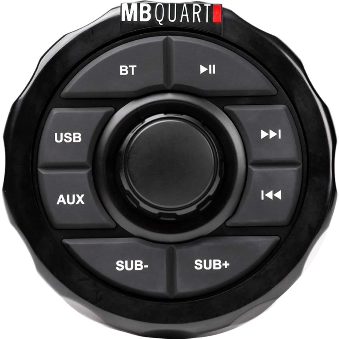 Front Zoom. MB Quart - Bluetooth Digital Media Marine Receiver - Black.