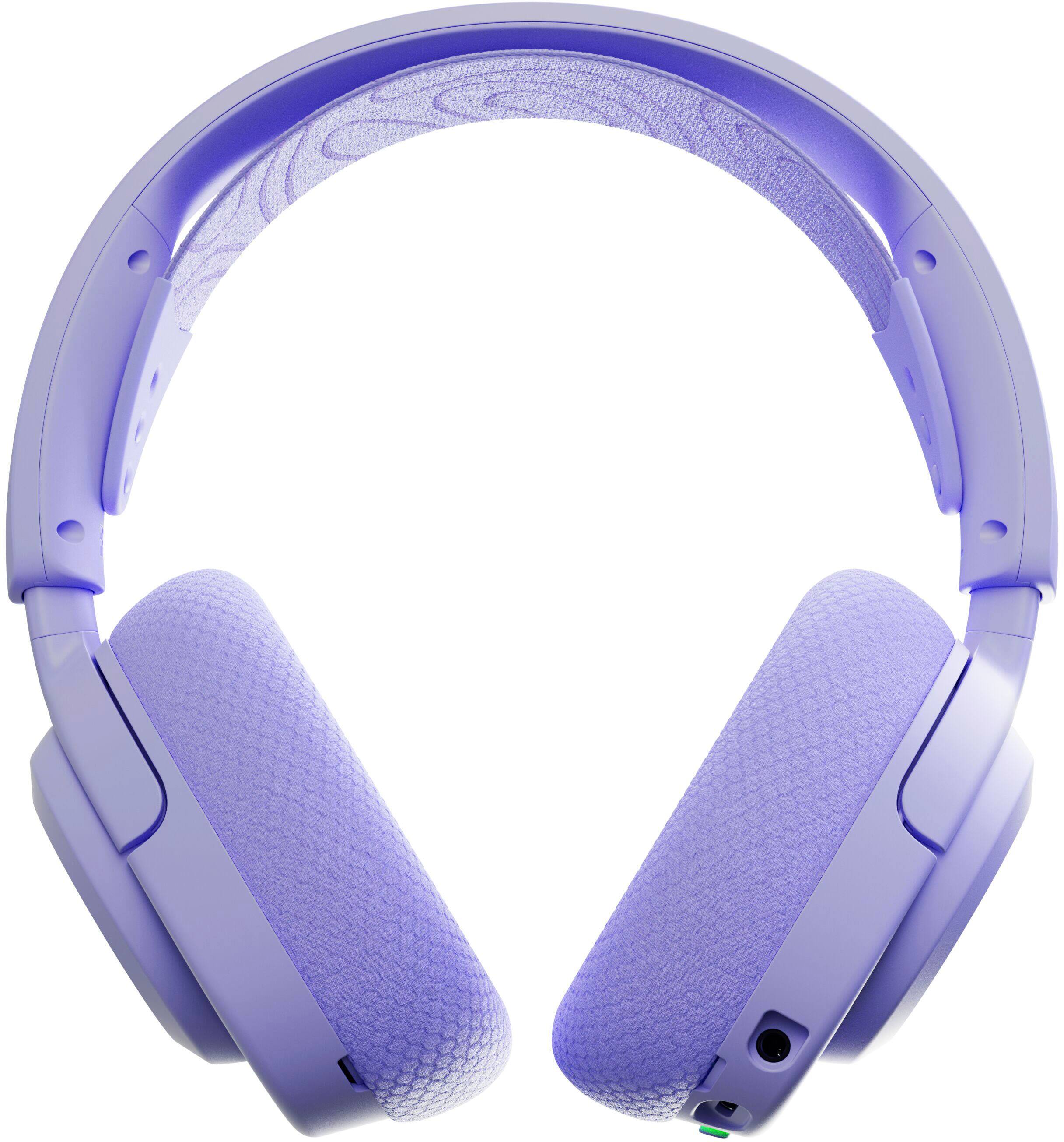Alt View 6. SteelSeries - Arctis Nova 3P Wireless Gaming Headset for PlayStation, PC, Mobile, Handhelds, and Switch - lavender.