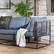Alt View 18. Walker Edison - Modern Rockland 5-Piece Patio Sectional - Blue.