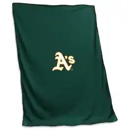 Logo Brands - Athletics 54'' x 84'' Sweatshirt Blanket - Multicolor
