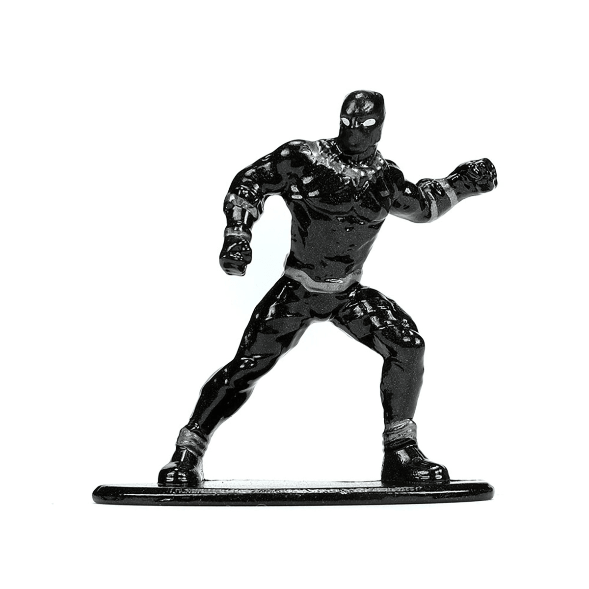 Alt View 9. Jada - 1995 Mazda RX-7 RHD Black & Black Panther Figure "The Avengers" "Hollywood Rides" Series 1/32 Model Car by Jada.