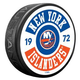 Mustang Drinkware - New York Islanders Cog Hockey Puck - Multicolor