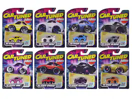 Car Tuned - JDM Tuners Series 2 Set of 8 Pieces Diecast Model Cars by CarTuned