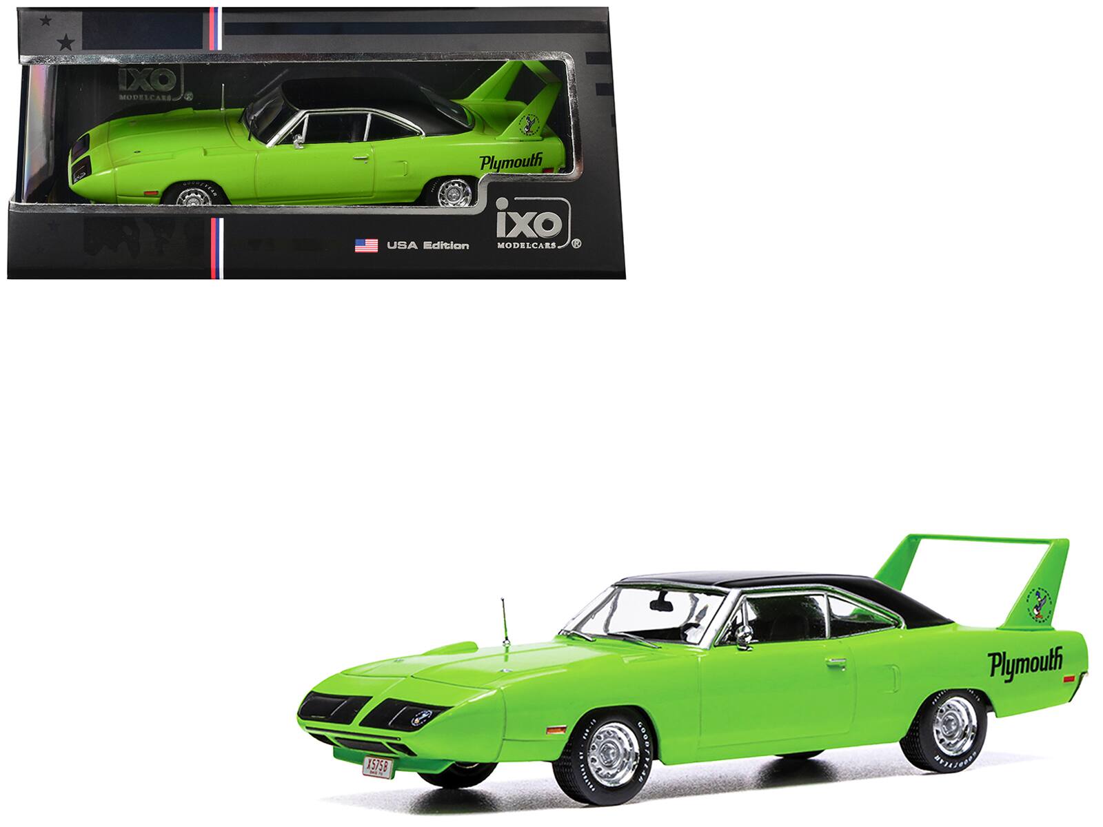 IXO MODELCARS  
Plymouth  
IXO USA Edition MODELCARS  
R 15758  
GOODELLIAN  
Plymouth CINE SA100