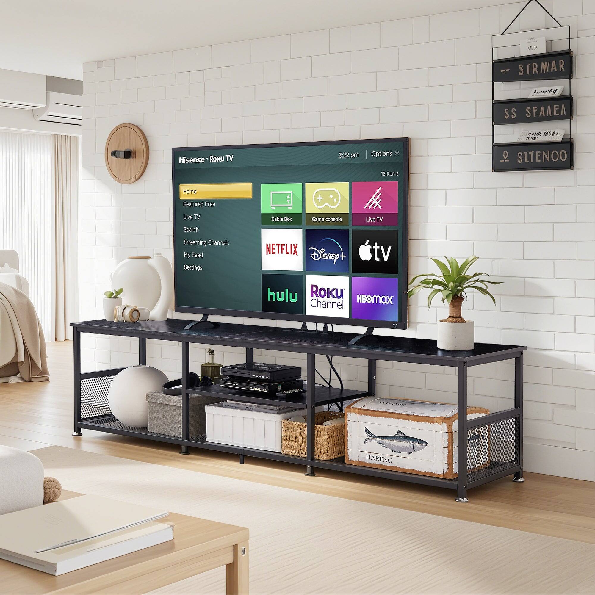 71" Black With Socket