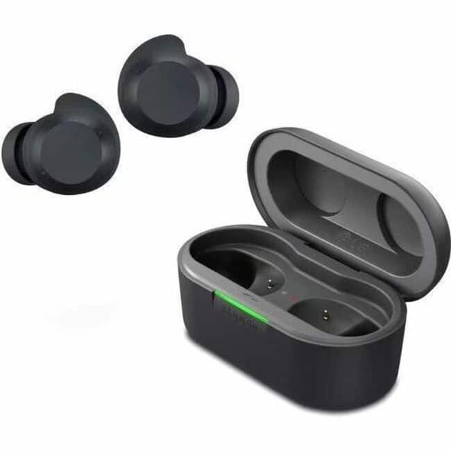 LG - Xboom Buds Earset - Google Assistant, Siri - Stereo - True Wireless - Bluetooth - Earbud - Binaural - In-ear - Noise - Black