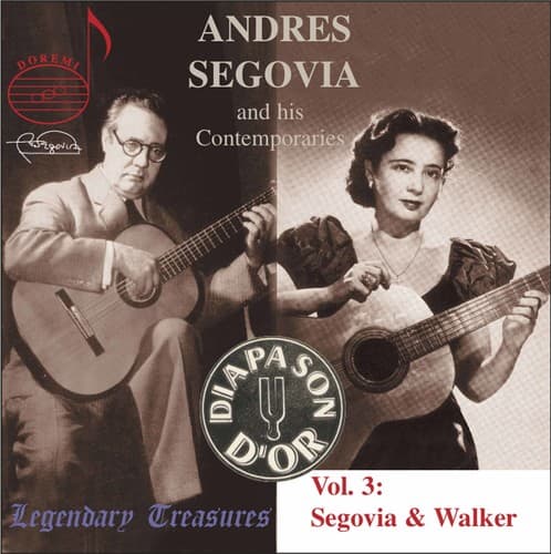 Andrés Segovia - His Contemporaries 3   - COMPACT DISCS [CD] price history on PriceWatchPro
